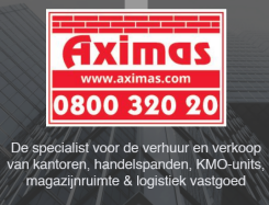 Aximas Bedrijfsmakelaars, uw specialist voor de verhuur & verkoop van bedrijfsvastgoed
